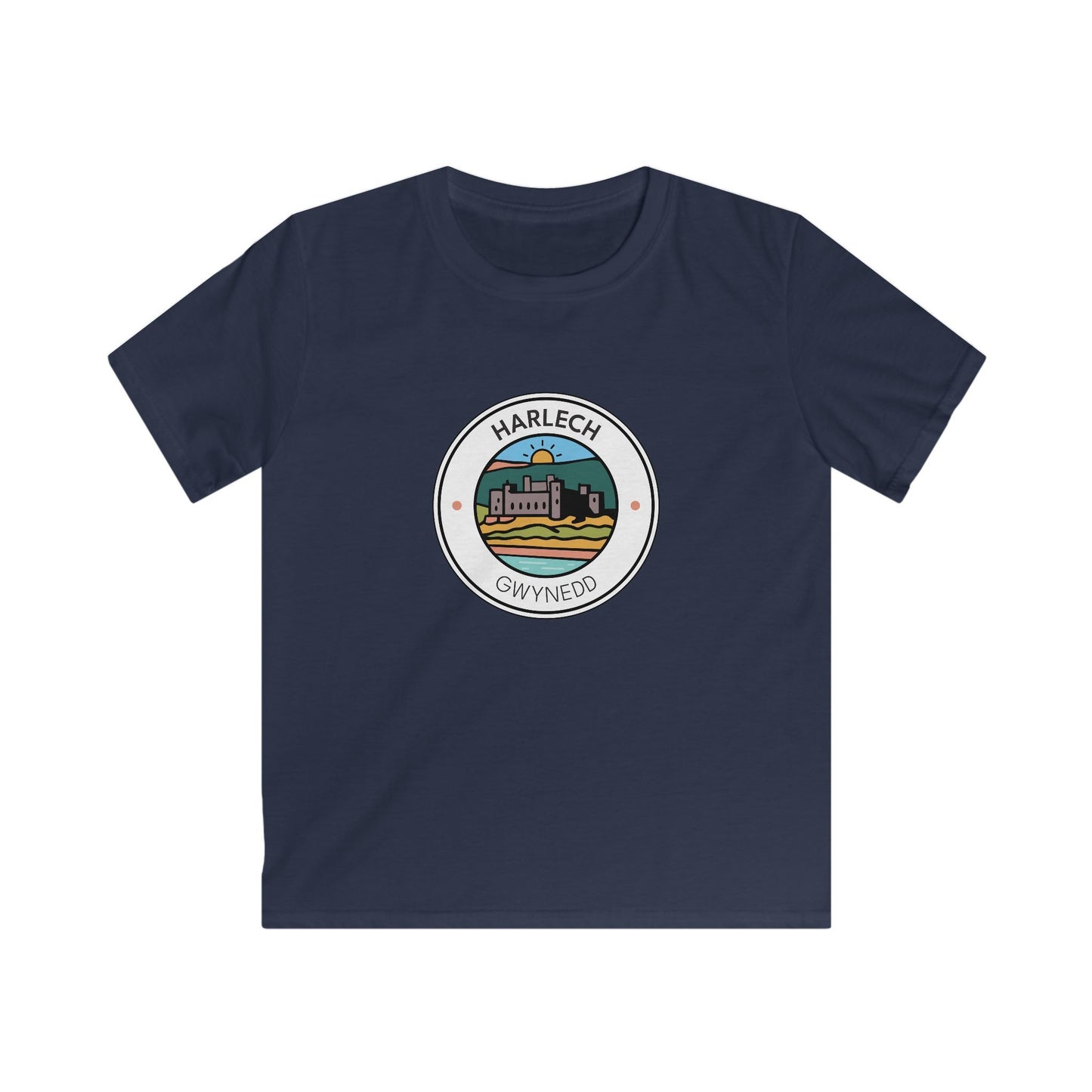 Kids Harlech Castle T-shirt