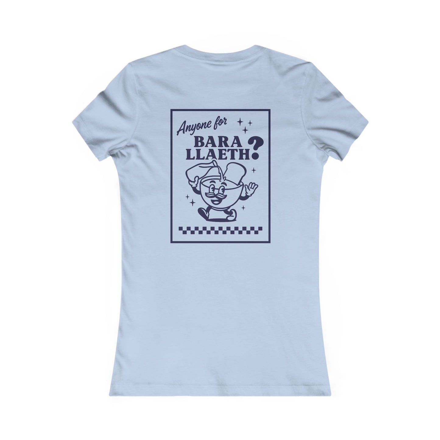 Women's 'Bara Llaeth' Tee - Retro West Wales (Double Sided)