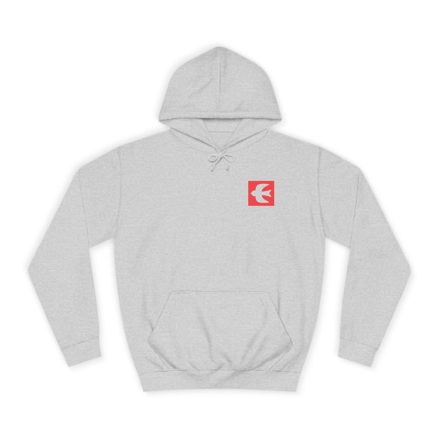 Retro Swallow & Wave Unisex Hoodie 'Can Y Wennol' (Double Sided)