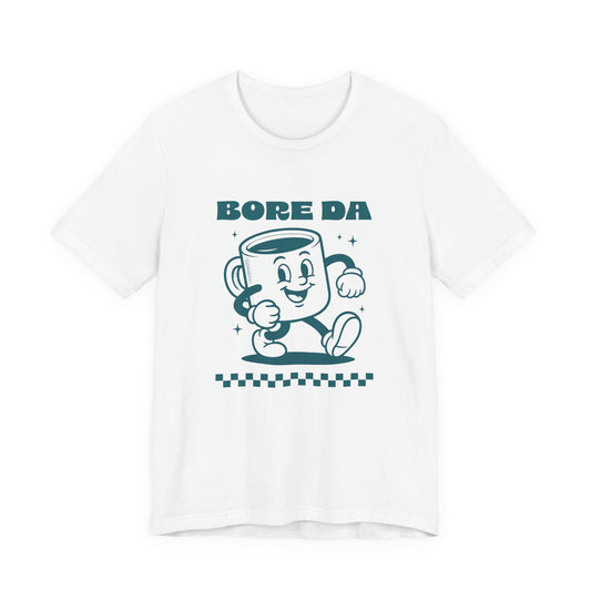 Retro Bore Da Coffee Tee (Unisex)