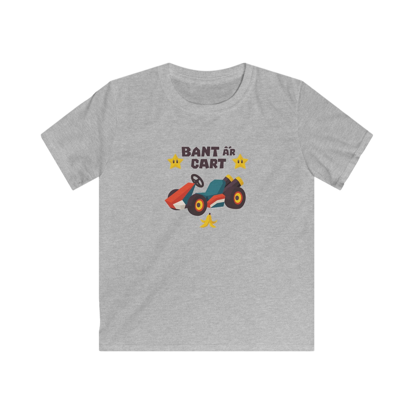 Video Game Inspired Welsh Kids T-Shirt— 'Bant är Cart'