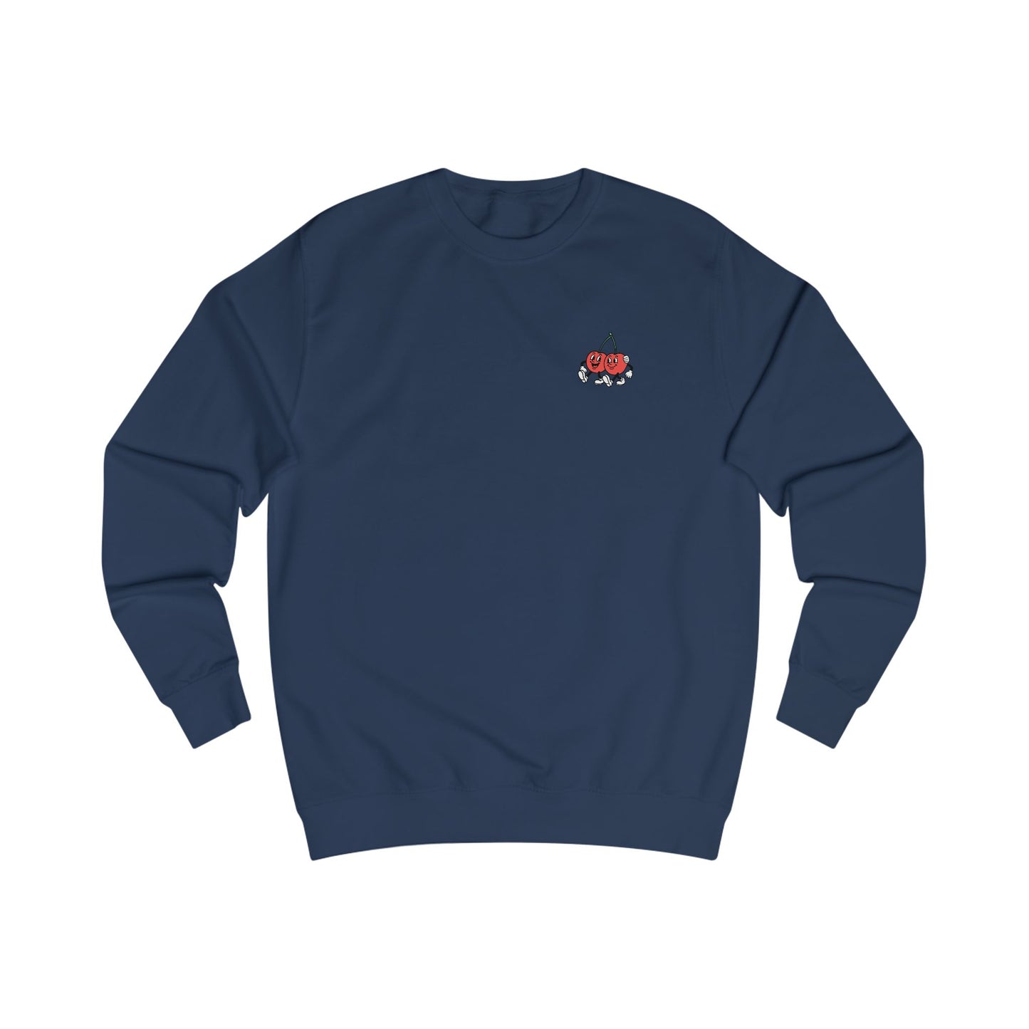 Retro Cherry Unisex Sweatshirt - 'Ceirios Trelew, Patagonia' (Double Sided)