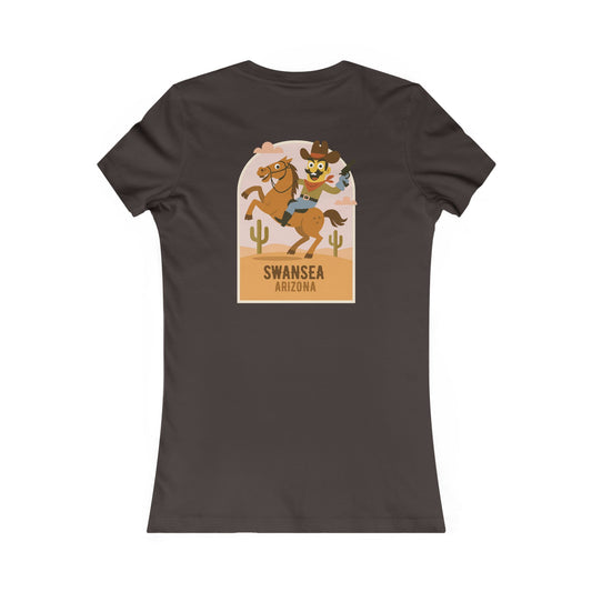 Women's Swansea Arizona Cowboy Tee - Western Double Sided Shirt