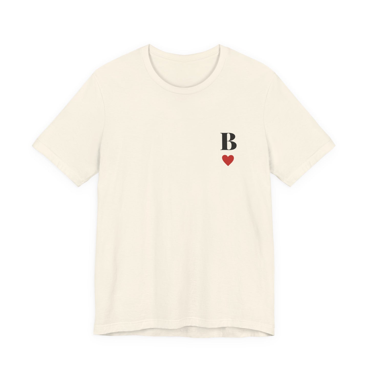 Queen of Hearts Unisex Tee - "Brenhines" (Double Sided)