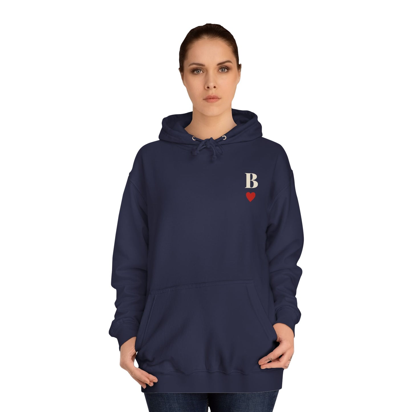 Welsh Playing Card Hoodie - 'Brenhines' (Double Sided)