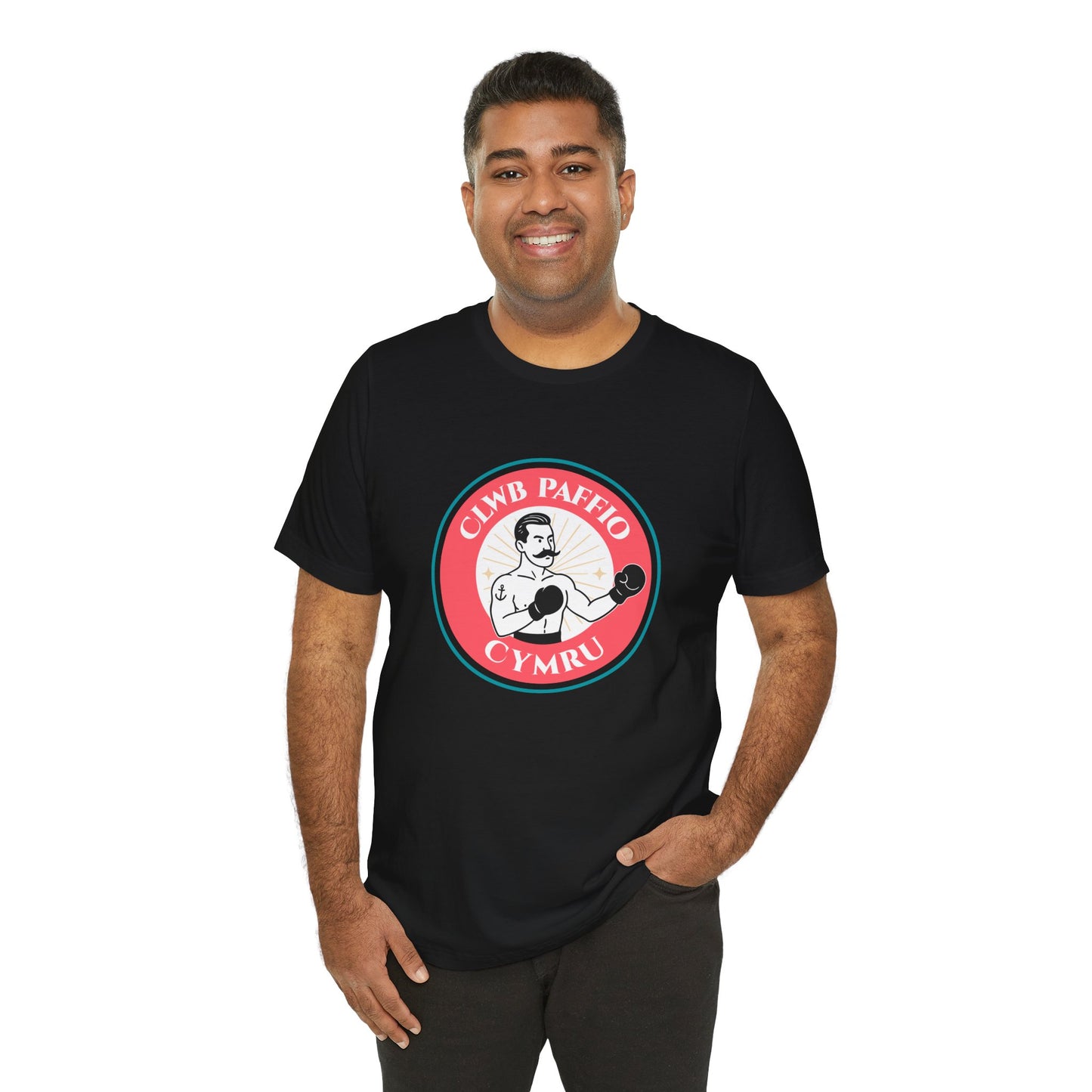 'Clwb Paffio Cymru' - Vintage Welsh Boxing T-Shirt (Unisex)