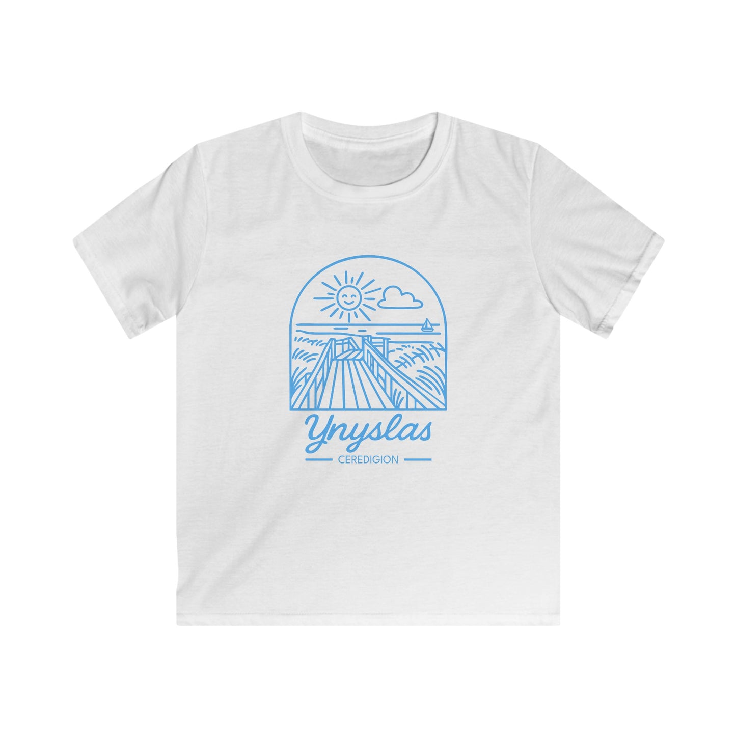Kids Tee - 'Ynyslas' Coastal Sunset T-Shirt for Children
