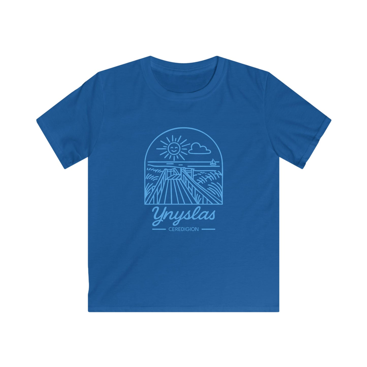 Kids Tee - 'Ynyslas' Coastal Sunset T-Shirt for Children