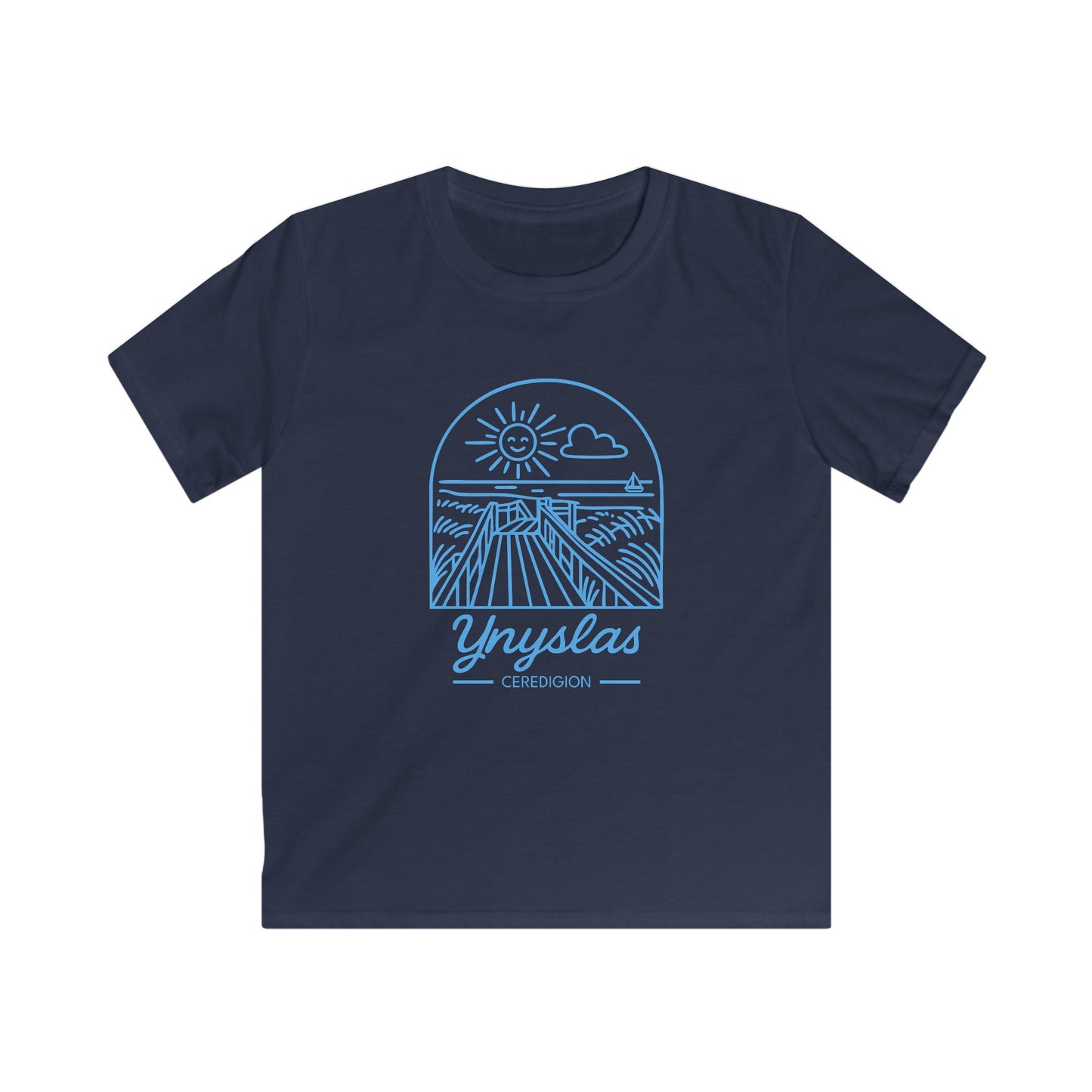 Kids Tee - 'Ynyslas' Coastal Sunset T-Shirt for Children