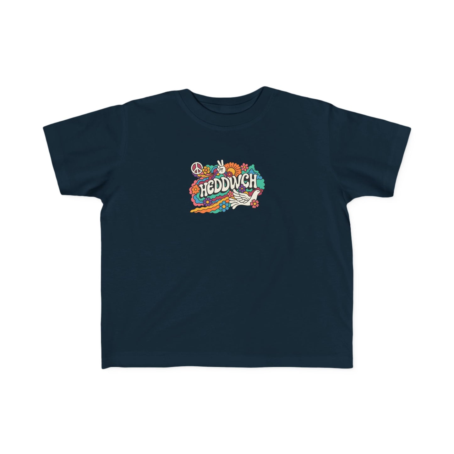 Toddler 'Heddwch' T-Shirt - Vintage Peace Top