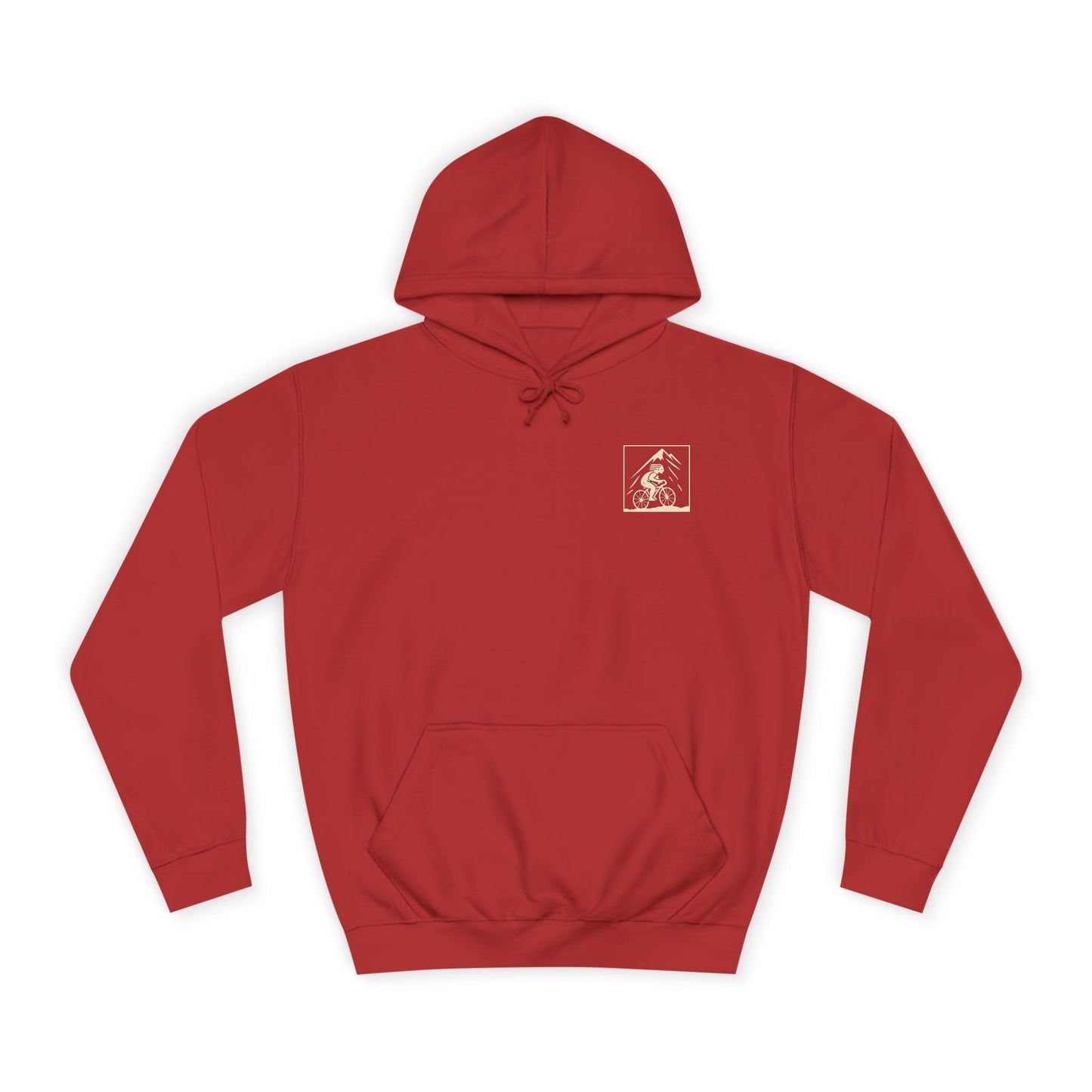 North Wales Cycling Unisex Hoodie -  'Barod Am y Daith' (Double Sided)