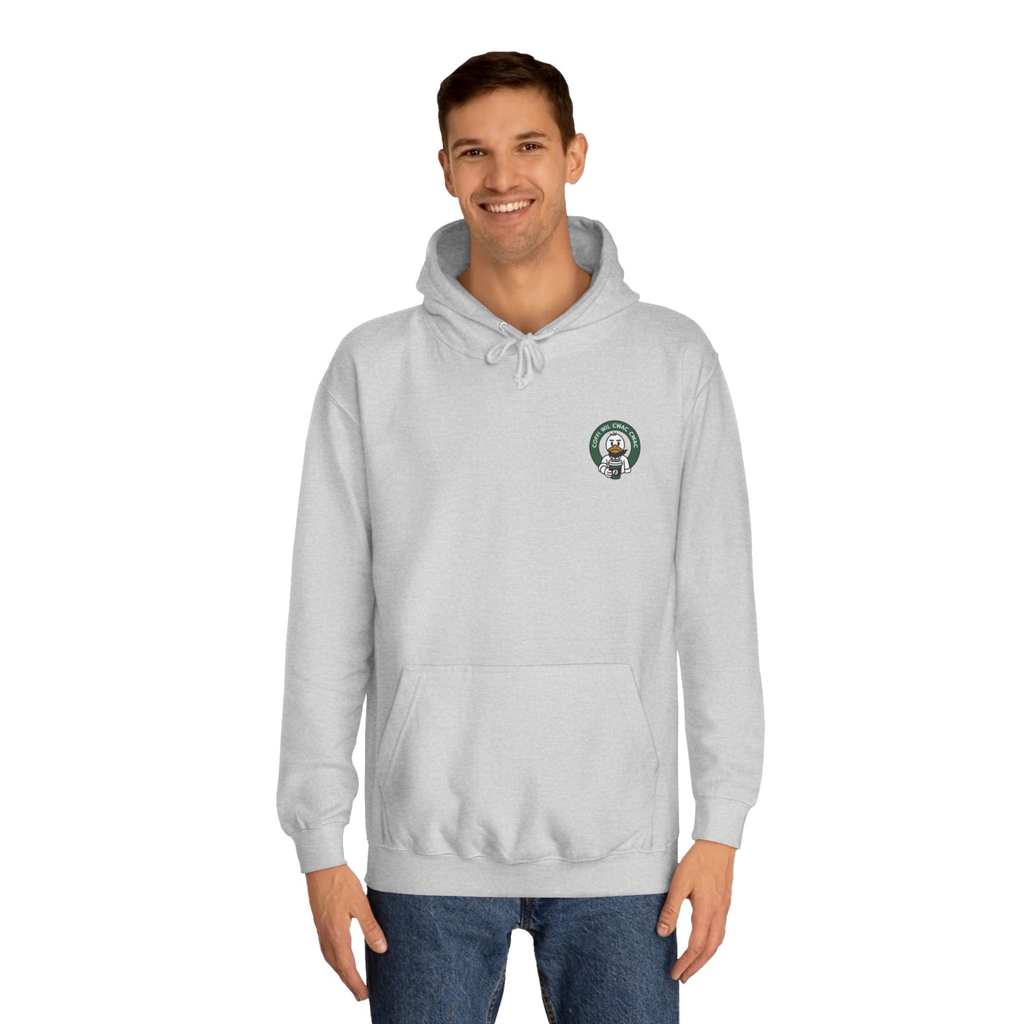 'Coffi Wil Cwac Cwac' Retro Hoodie