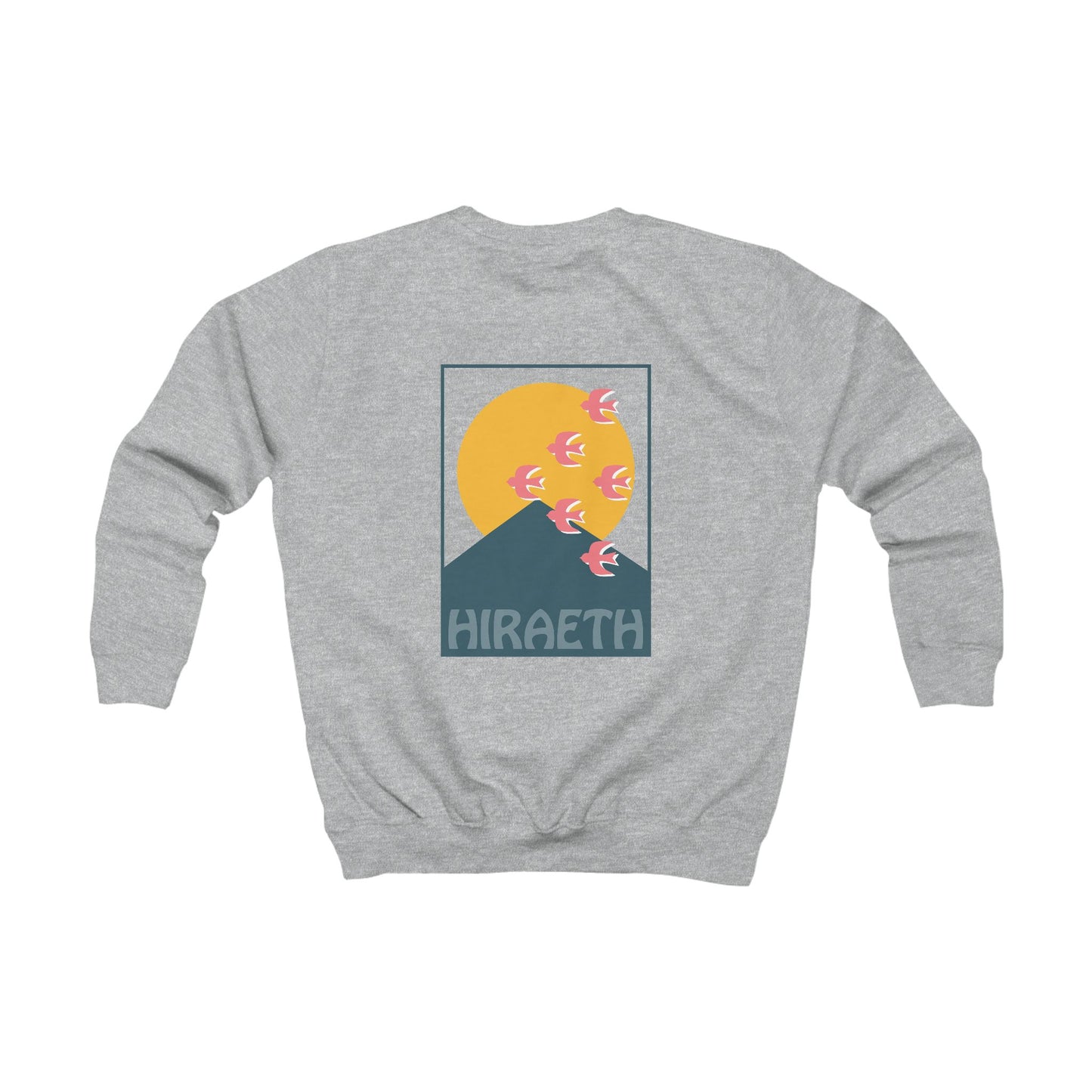 Kids 'Hiraeth' Jumper — Yr Wyddfa Mountain Design (Double Sided)