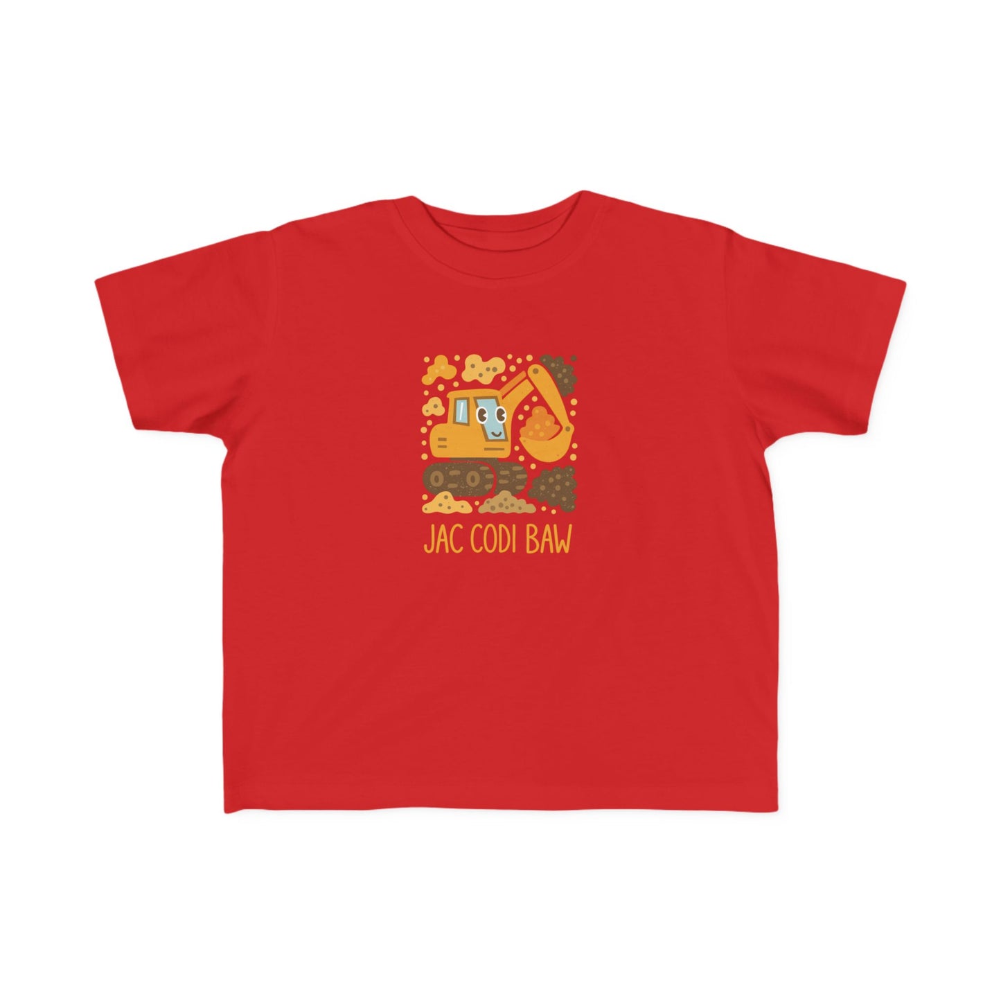 Toddler 'Jac Codi Baw' Digger T-Shirt