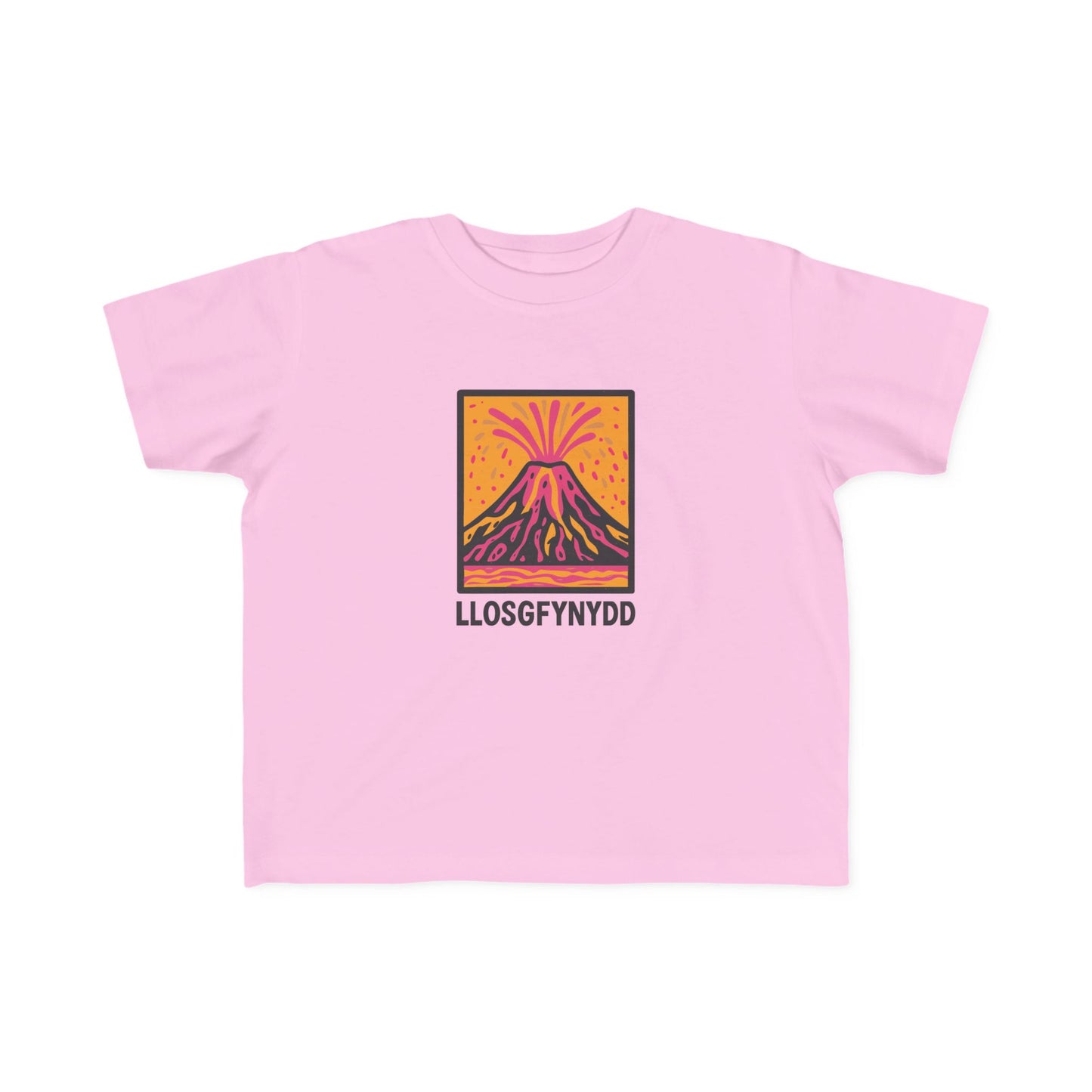 Toddler Volcano T-Shirt - 'Llosgfynydd'
