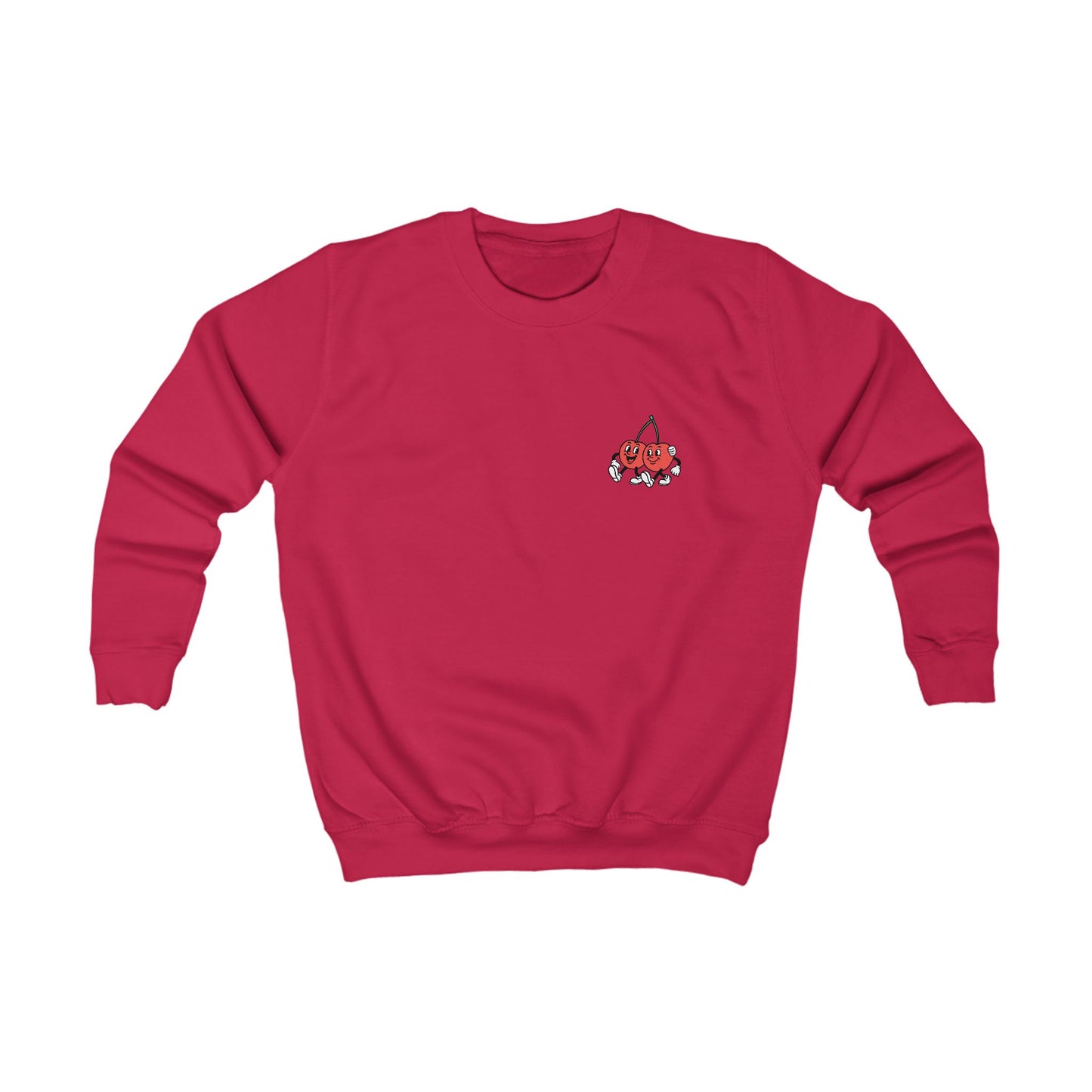 Kids Cherry Sweatshirt — "Ceirios Trelew, Patagonia" Vintage Pullover