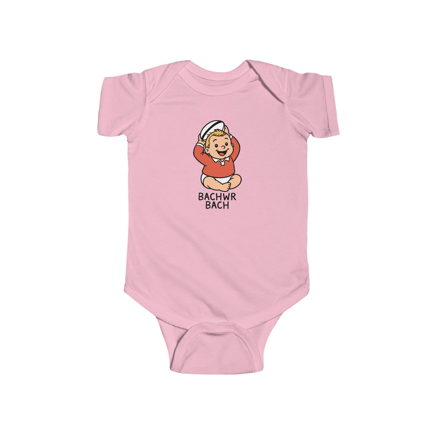 Infant Welsh Rugby Bodysuit - "Bachwr Bach"