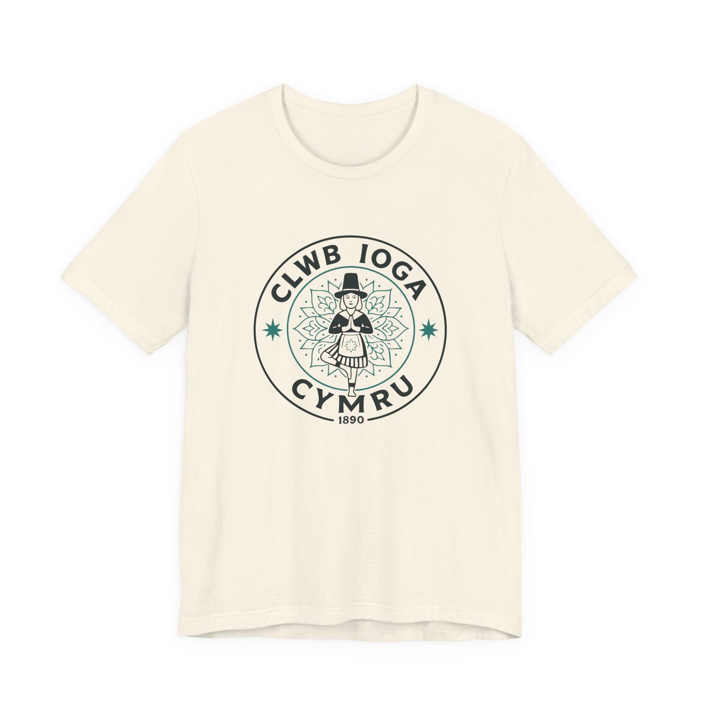 Welsh Yoga Club T‑Shirt (Unisex) – 'Clwb Ioga Cymru'