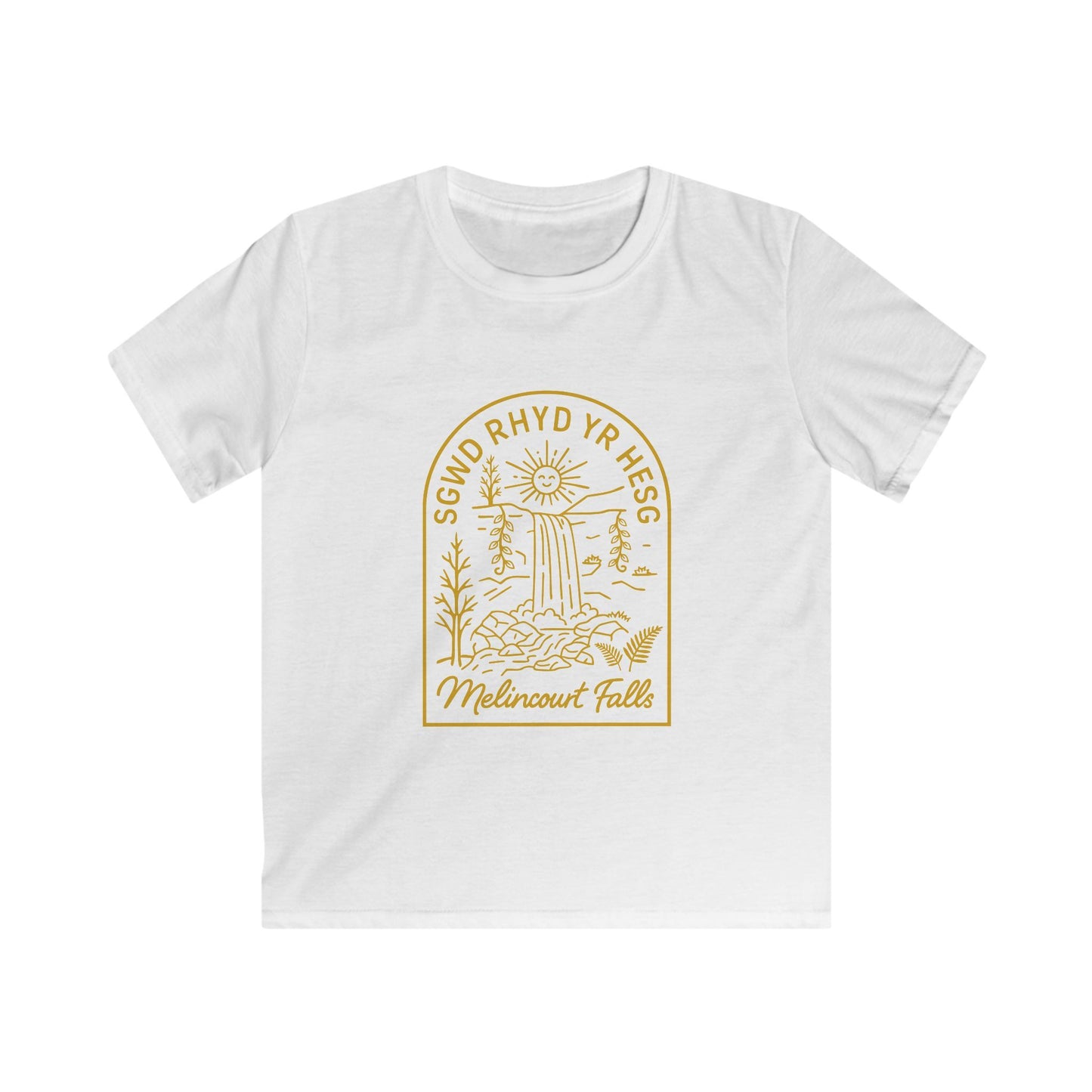 Kids 'Sgwd Rhyd Yn Hesg' Melincourt Falls Waterfall Graphic
