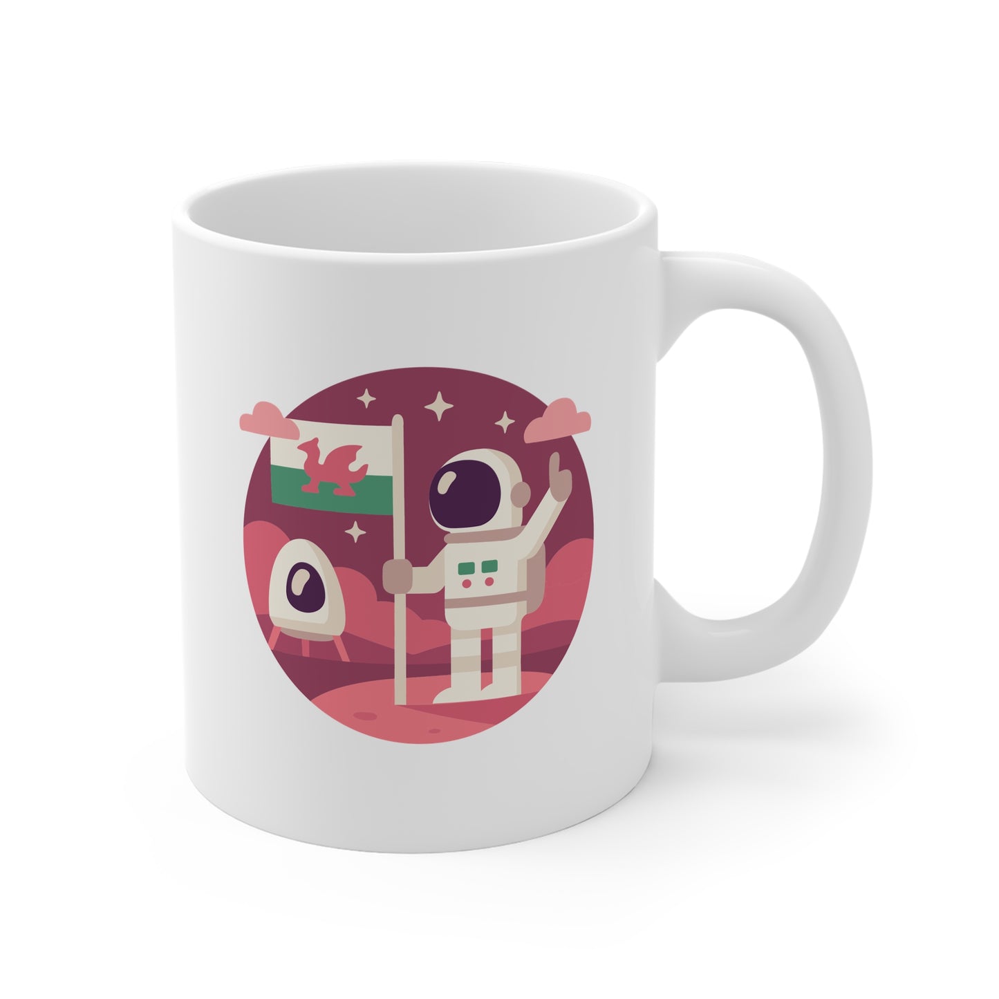 Welsh Astronaut Mug