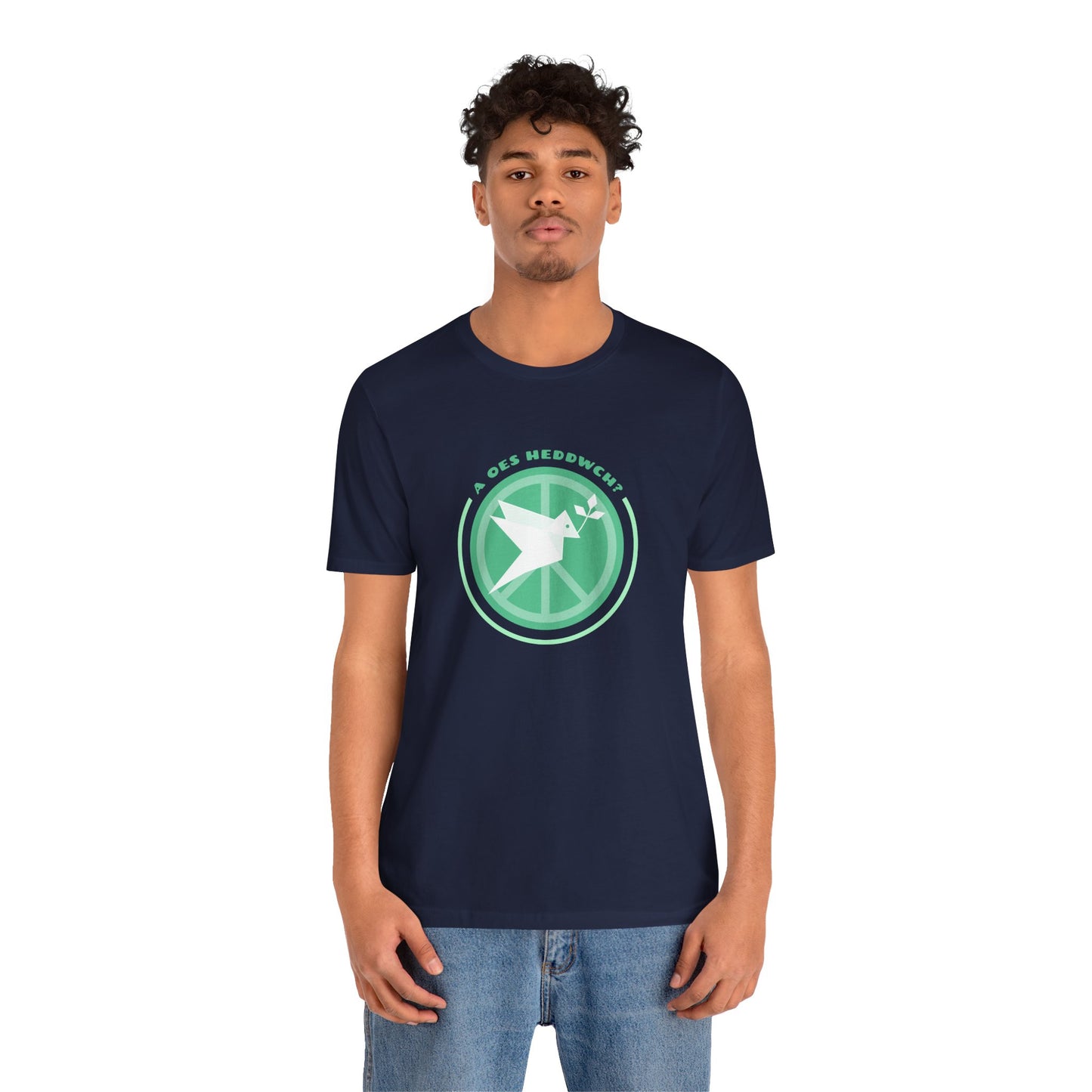 'A Oes Heddwch?' - Peace Dove Graphic Tee (Unisex)