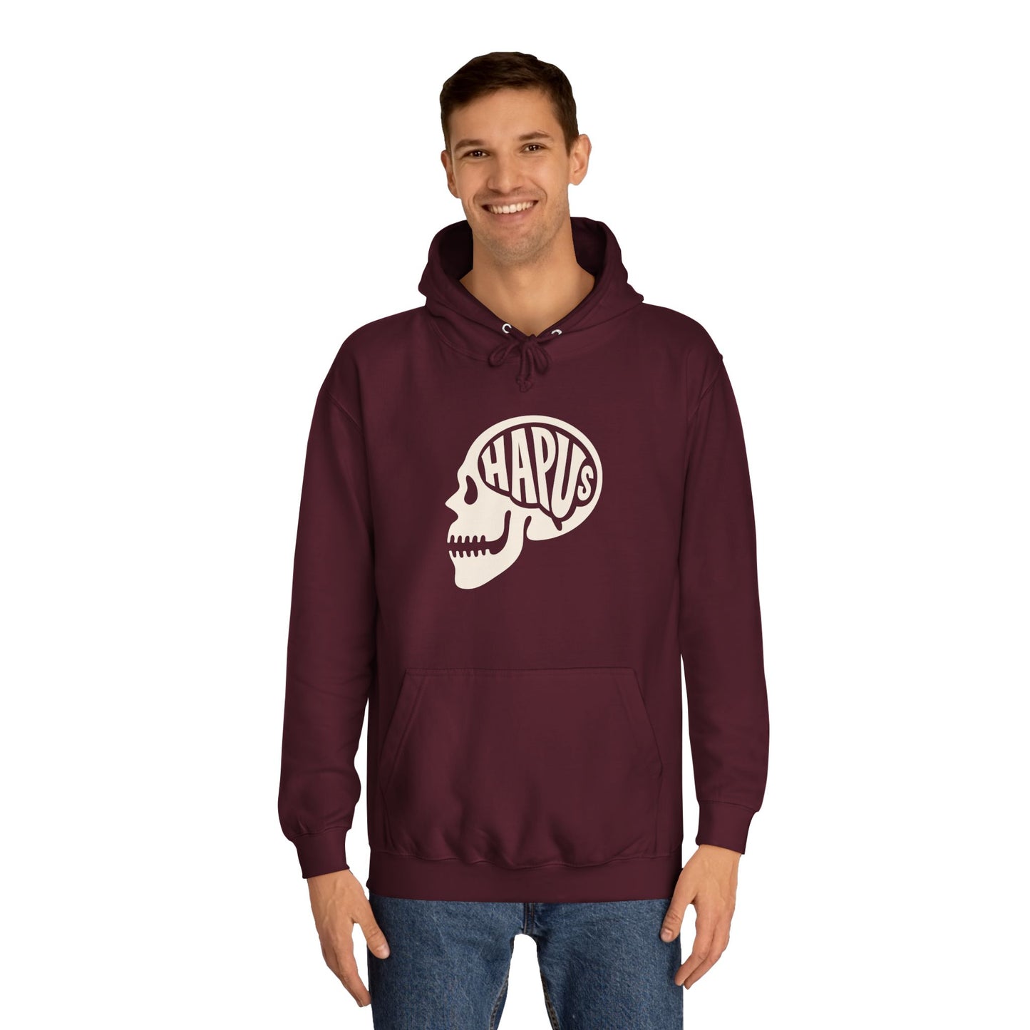 Skull ‘Hapus’ Unisex Hoodie
