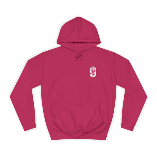 Retro Heart 'Cariad' Unisex Hoodie