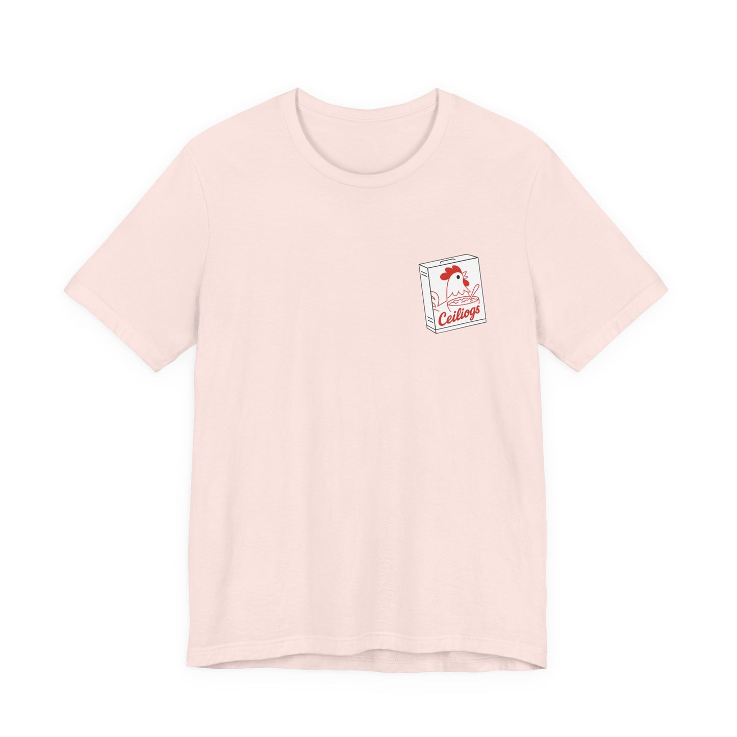 Ceiliogs Vintage Cereal Unisex T-shirt (Double Sided)