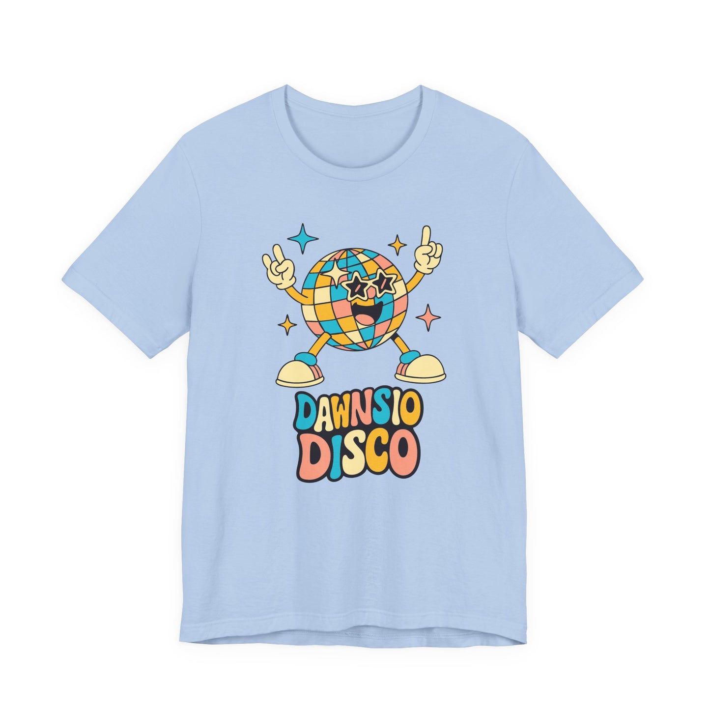 'Dawnsio Disco' Unisex T-Shirt - Retro Disco Ball Tee
