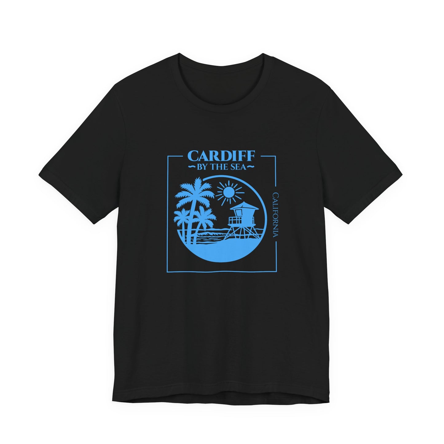 Cardiff By The Sea Beach T-Shirt (Unisex)