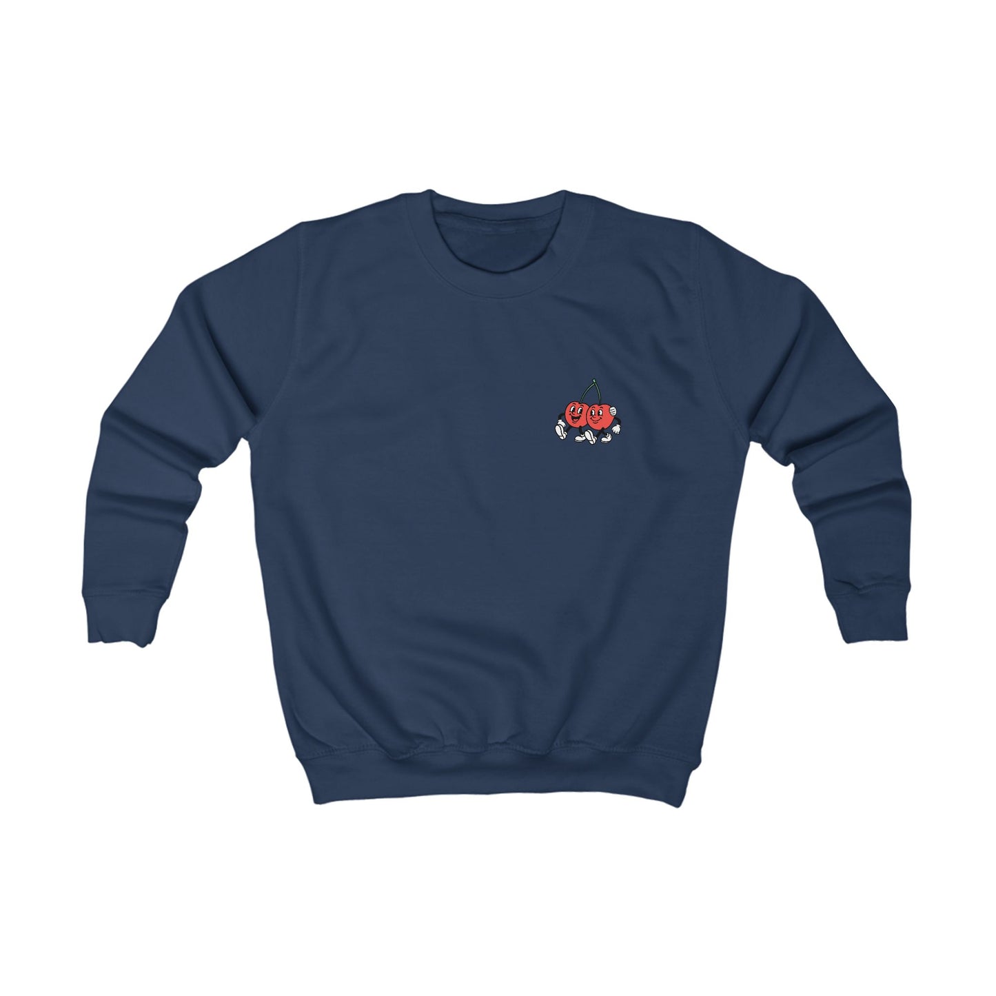 Kids Cherry Sweatshirt — "Ceirios Trelew, Patagonia" Vintage Pullover