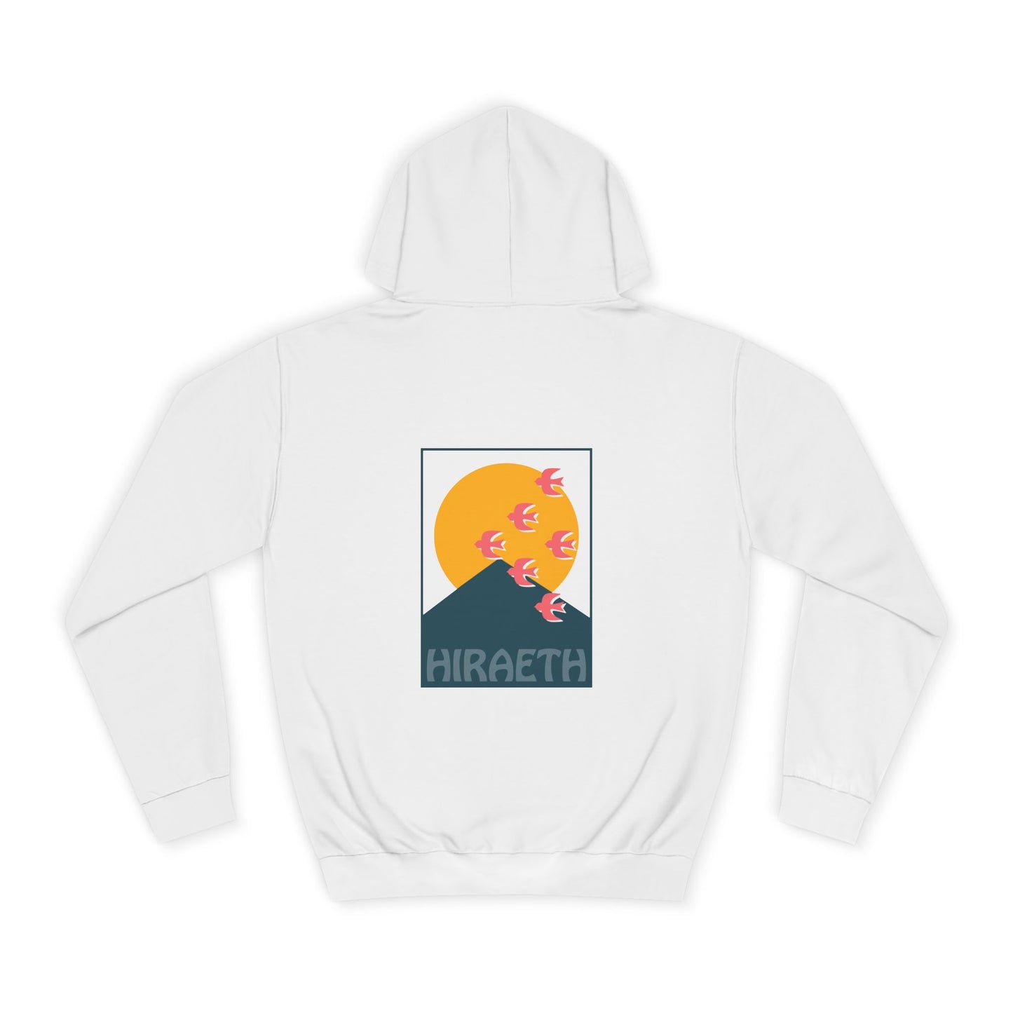 'Hiraeth' Unisex Hoodie - Sunset Over Yr Wyddfa (Double Sided)