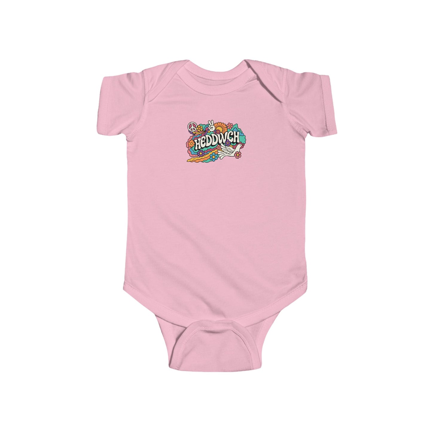 'Heddwch' Infant Bodysuit - Peace Onesie