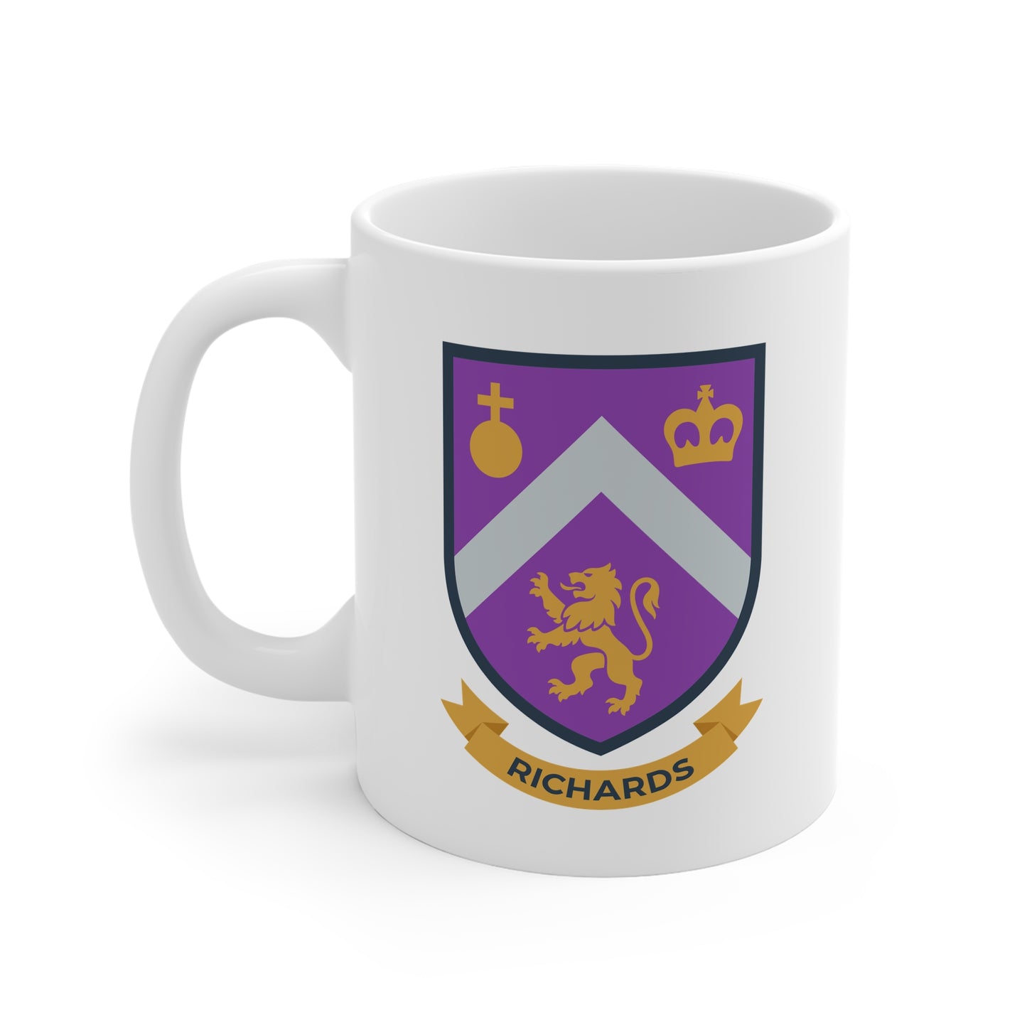 Richards Family Crest Mug - Welsh Heraldry