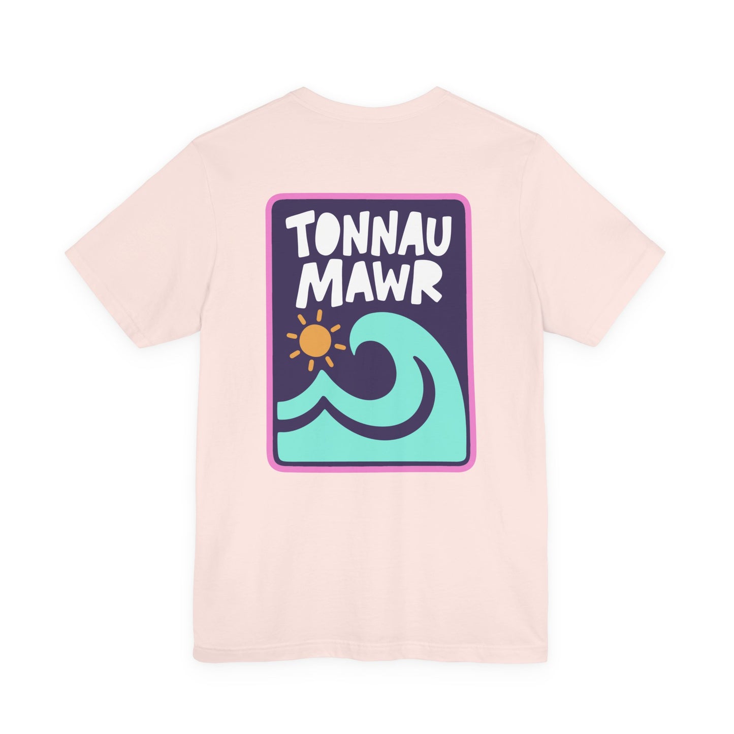 'Tonnau Mawr' - Welsh Surf UnisexTee (Double Sided)