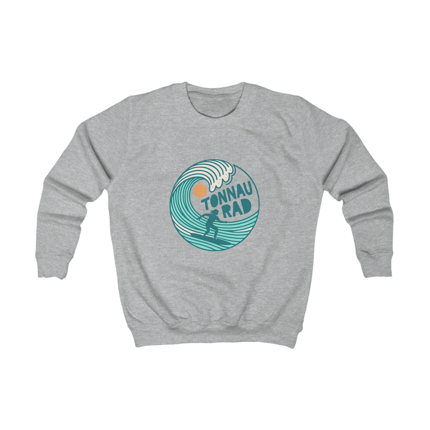 Kids Surf Sweatshirt - 'Tonnau Rad'