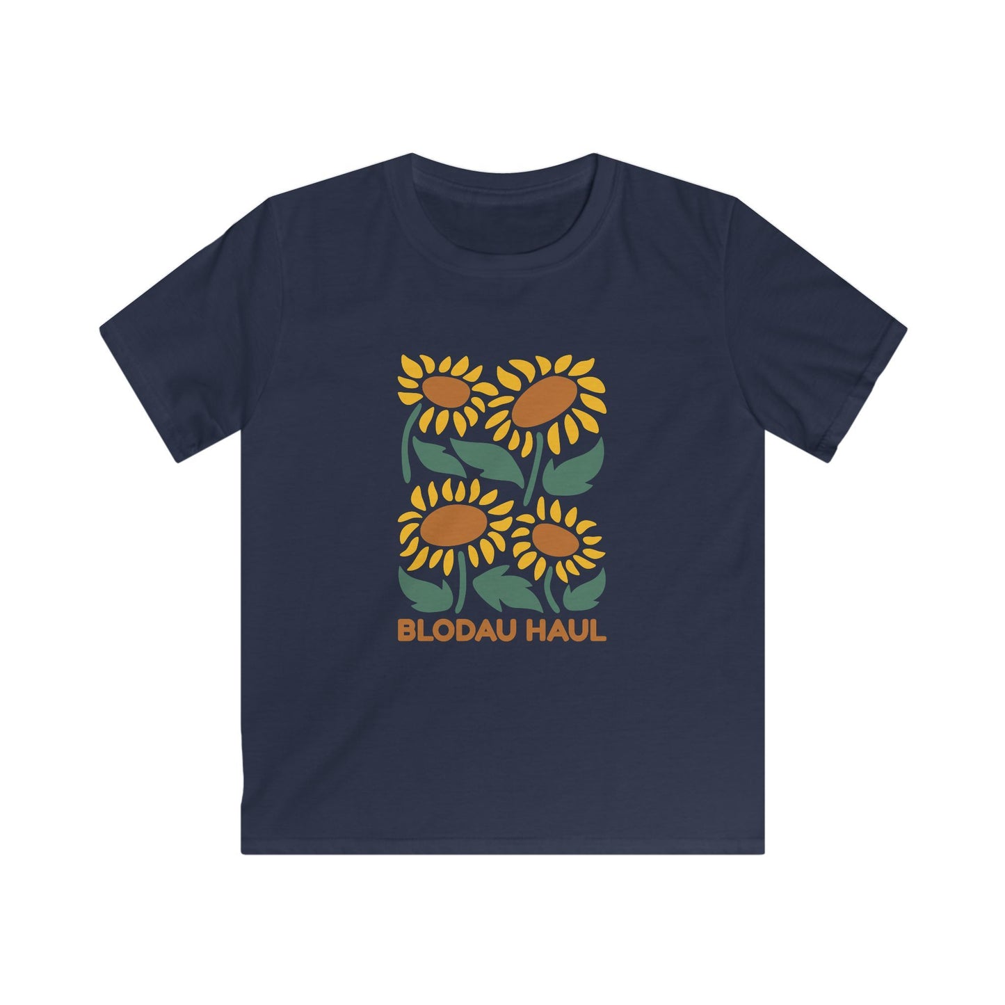 "Blodau Haul" Kids Sunflower T-shirt