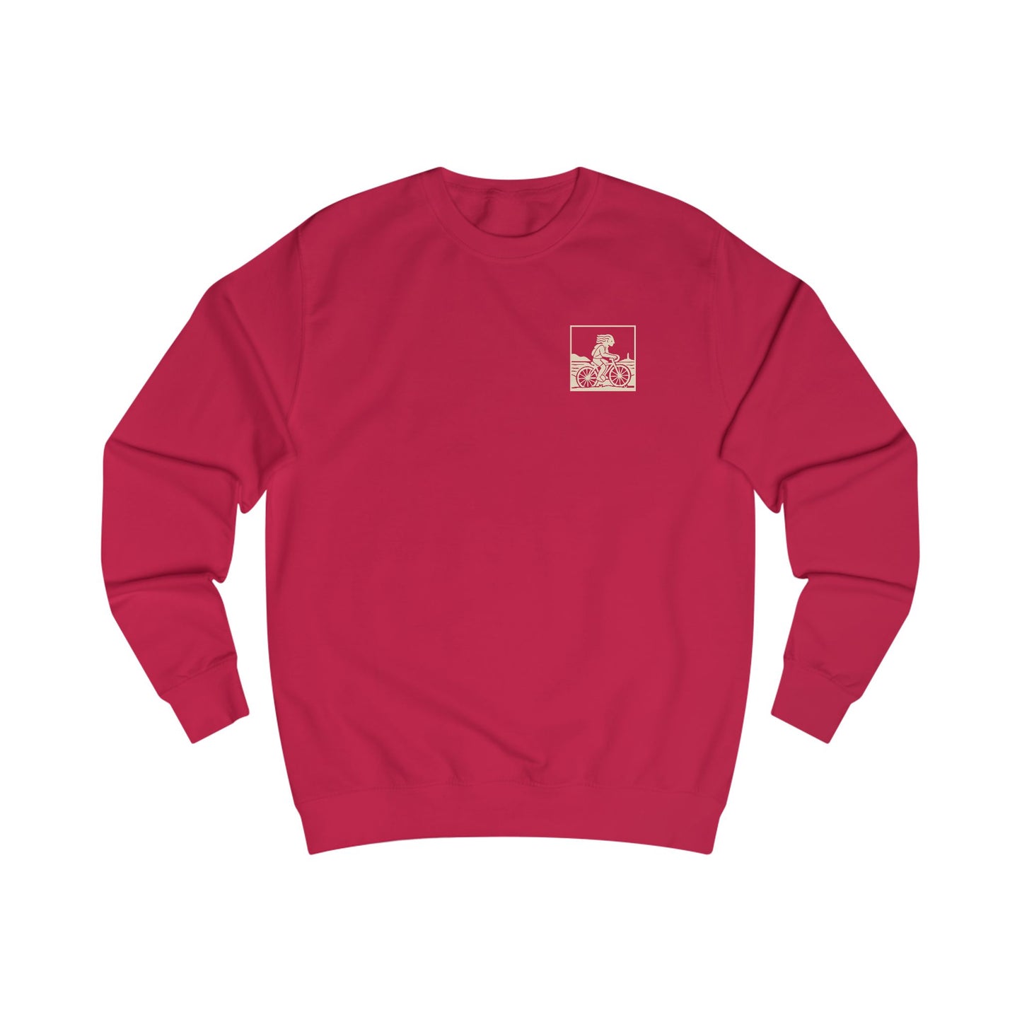 West Wales Cycling Unisex Sweatshirt (Double Sided) - 'Barod Am Y Daith'