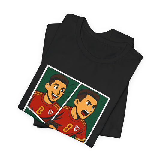 Harry Wilson Wales Football Graphic T-Shirt (Unisex)