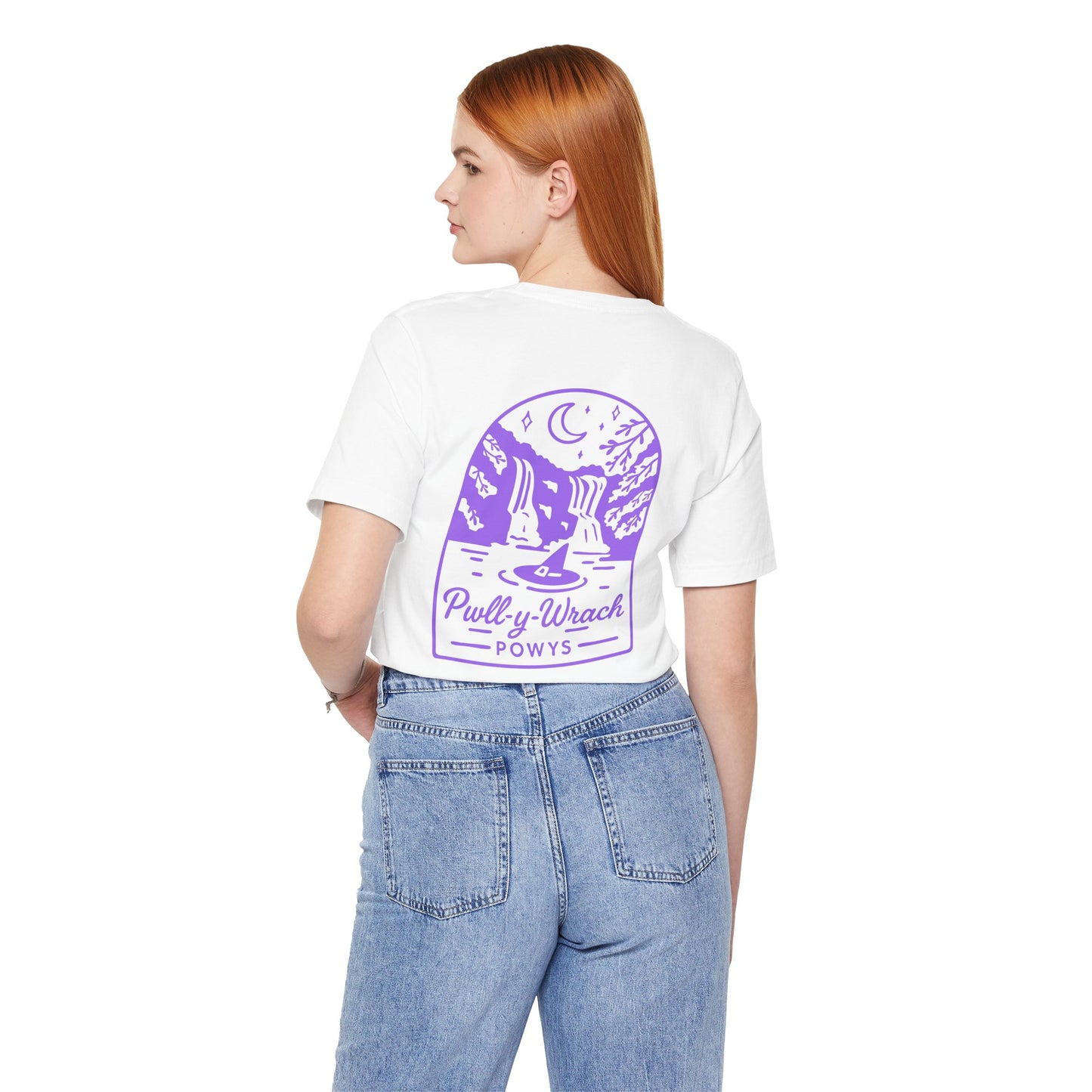Pwll-Y-Wrach Waterfall Tee (Unisex) - Double Sided