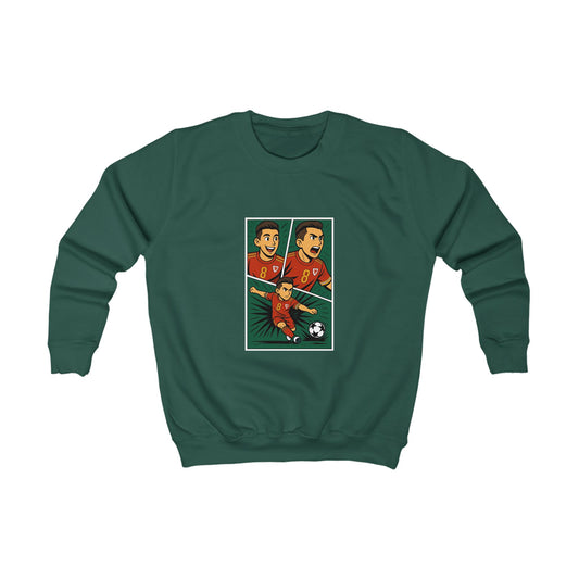 Kids Harry Wilson Sweatshirt - Comic Book Style