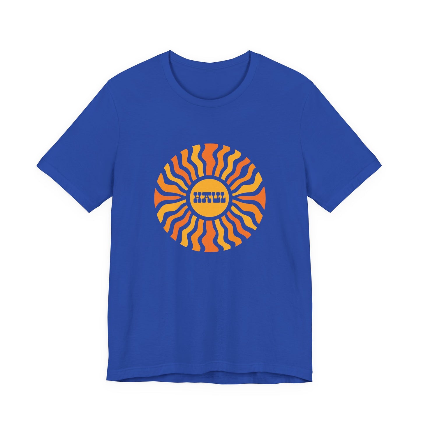 Sunburst Retro Tee - "Haul" Welsh Language Graphic T‑Shirt (Unisex)