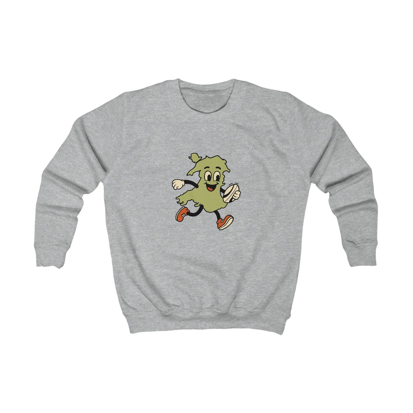 Kids Welsh Rugby Jumper - Retro Map Design