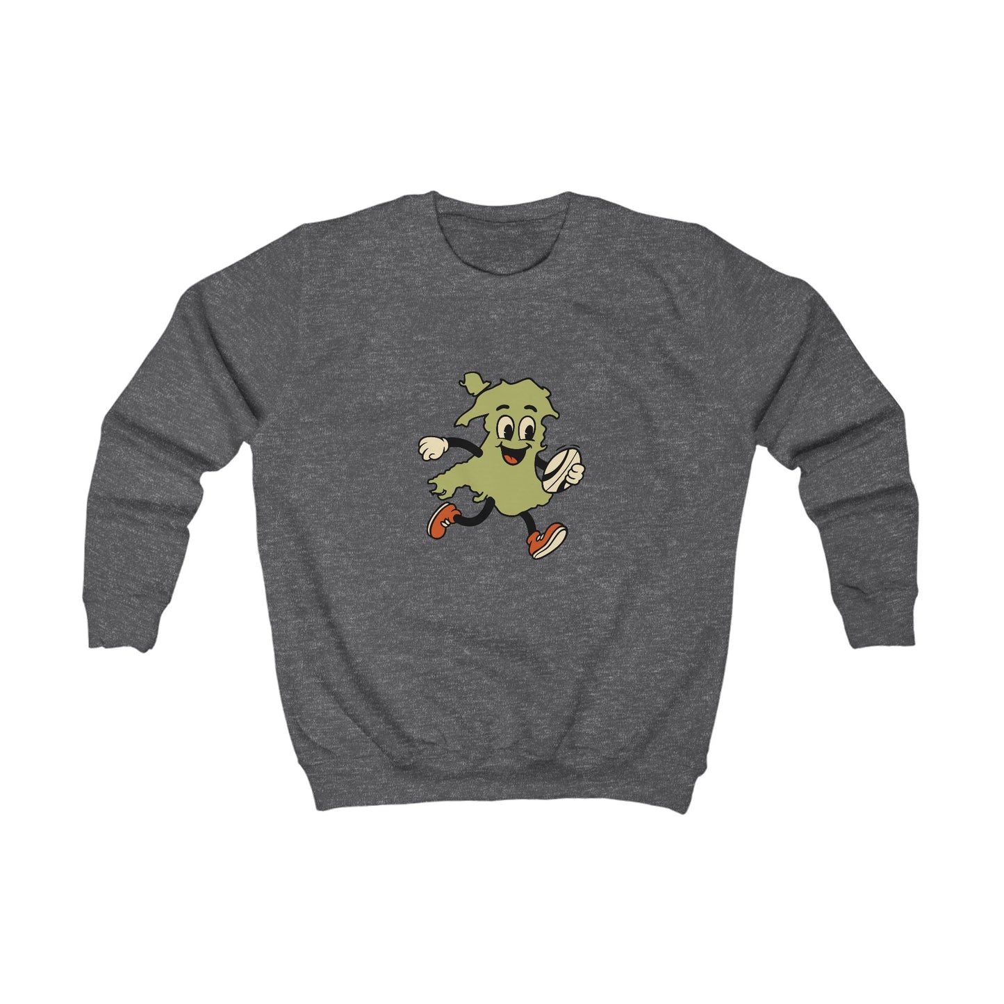 Kids Welsh Rugby Jumper - Retro Map Design