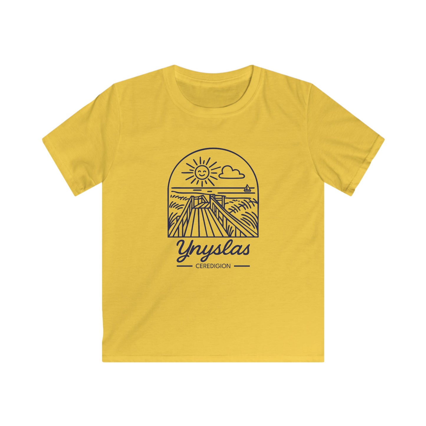 Kids Tee - 'Ynyslas' Coastal Sunset T-Shirt for Children
