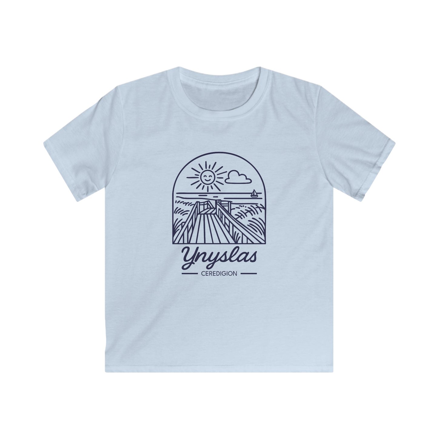 Kids Tee - 'Ynyslas' Coastal Sunset T-Shirt for Children