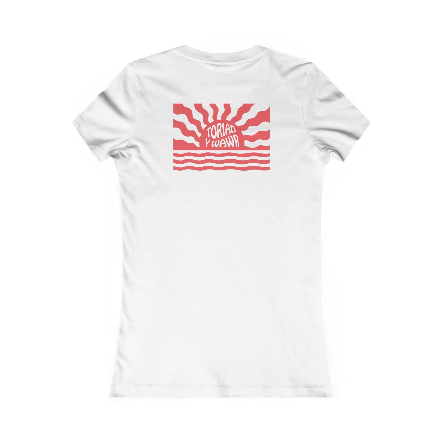 Women's 'Toriad Y Wawr' Tee - Retro Sunrise