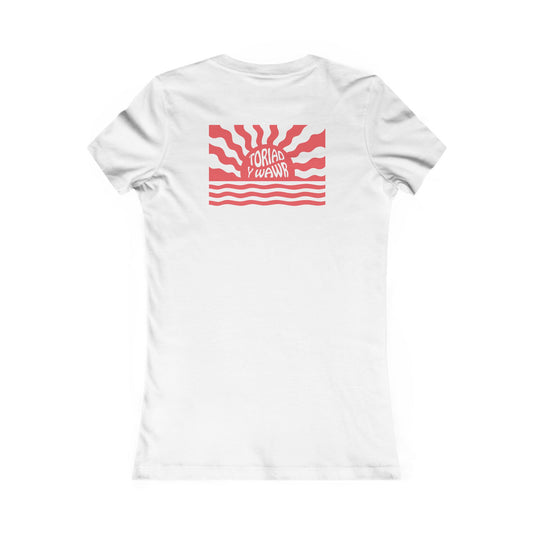 Women's 'Toriad Y Wawr' Tee - Retro Sunrise