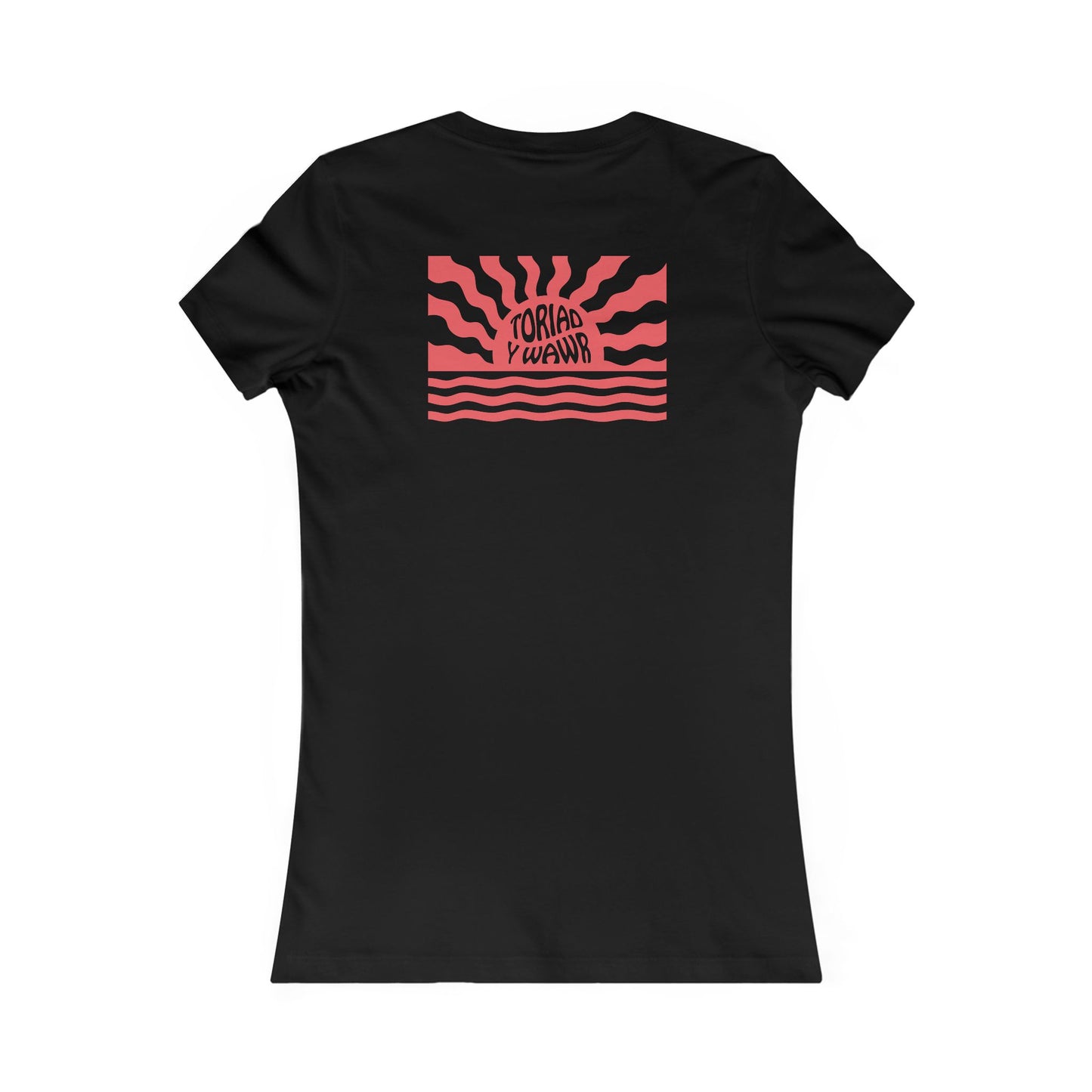 Women's 'Toriad Y Wawr' Tee - Retro Sunrise