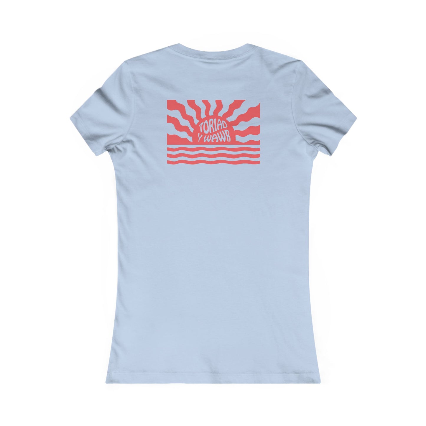 Women's 'Toriad Y Wawr' Tee - Retro Sunrise